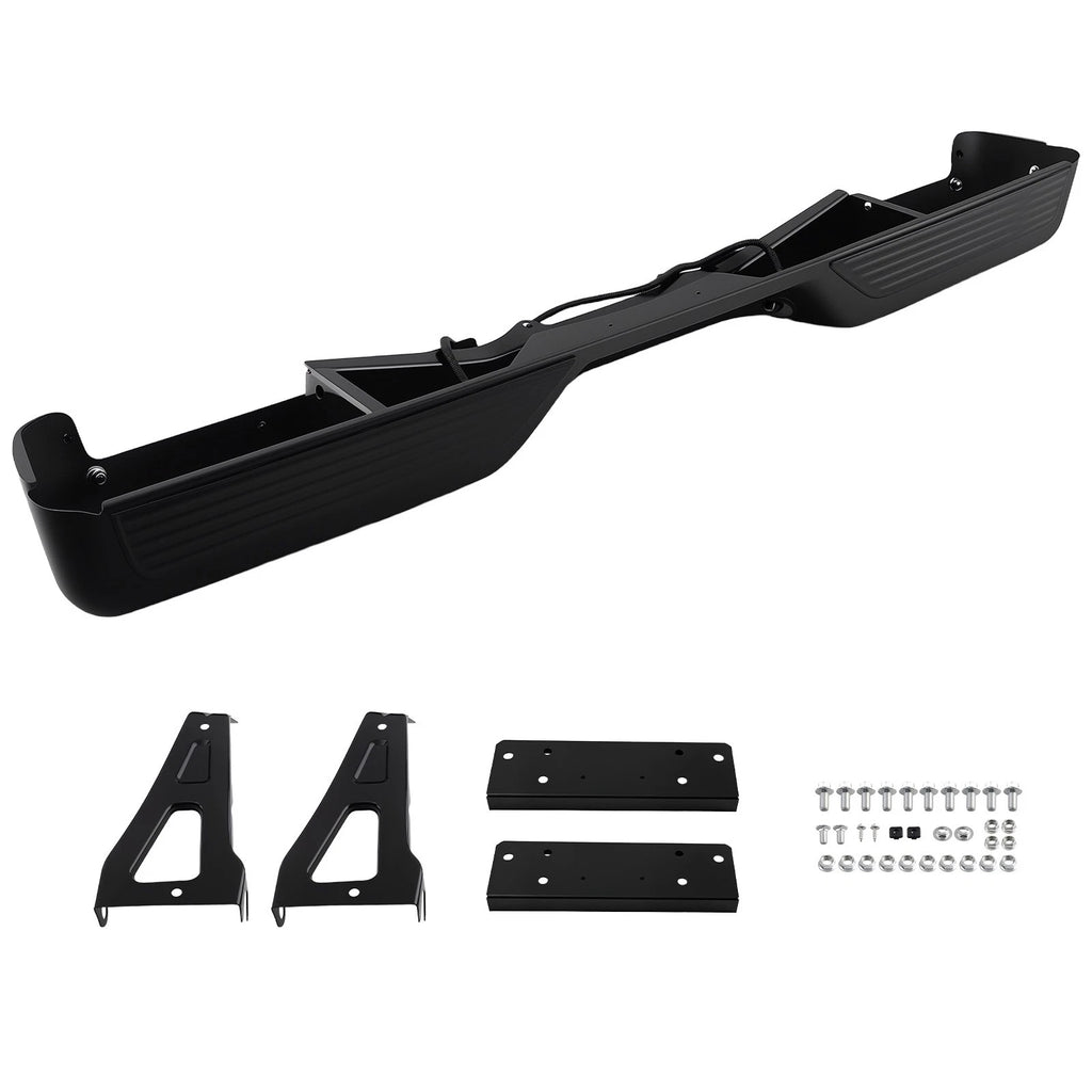 Black Steel Rear Bumper for Dodge Dakota (1997–2004) 55295666AC CH1103104
