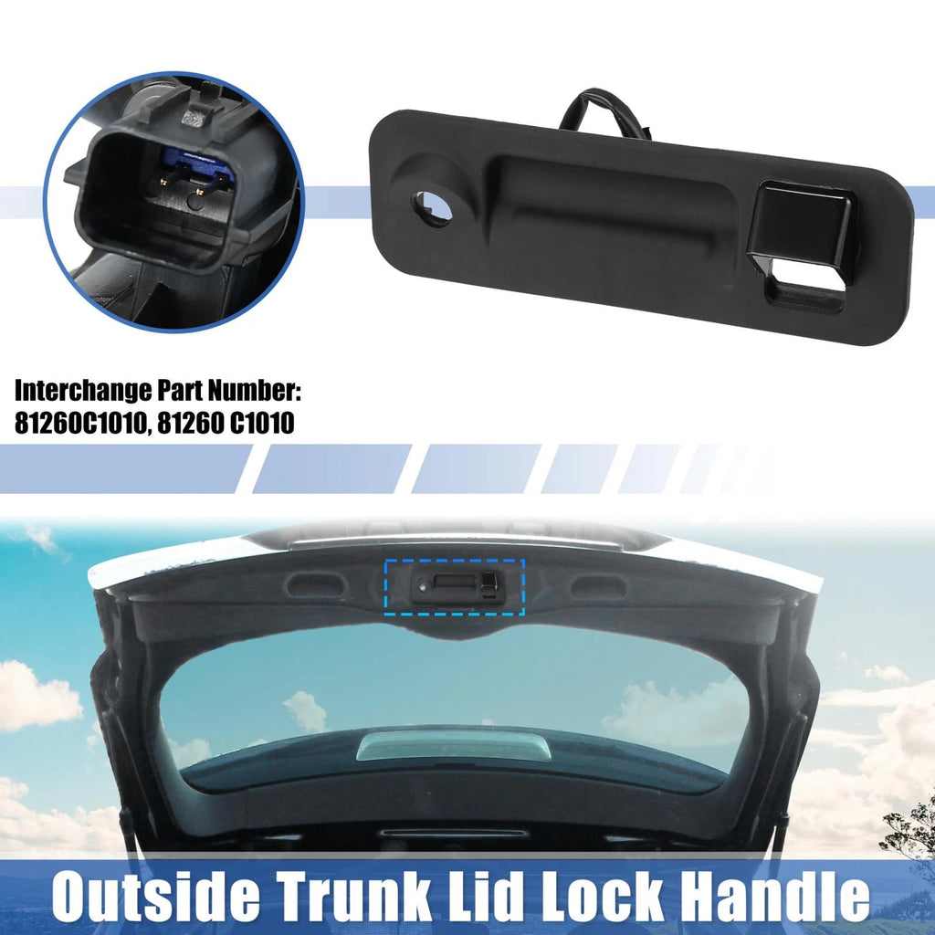 Outside Trunk Lid Lock Handle for Hyundai Sonata (2015–2017) 81260-C1010