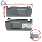 Set of 2 Sun Visors for Toyota Tacoma (2005–2015)