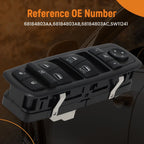 8+3 Pin Master Power Window Switch for Jeep Grand Cherokee (2014–2018) 68184803AA