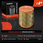 2X Engine Air Filter for GMC Envoy Chevy Trailblazer (2002-2009)