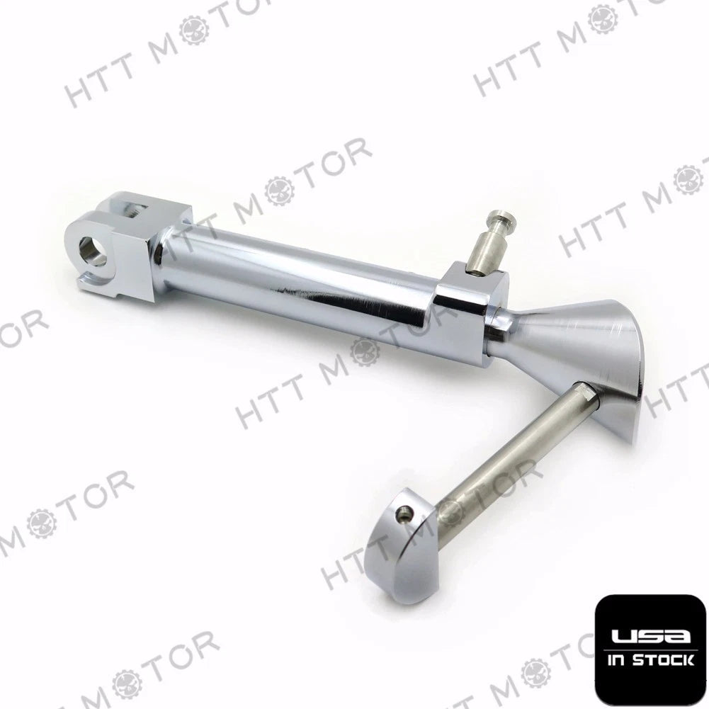 CNC Adjustable Kickstand Side Stand Chrome for Yamaha Star Vmax (2009–2014)