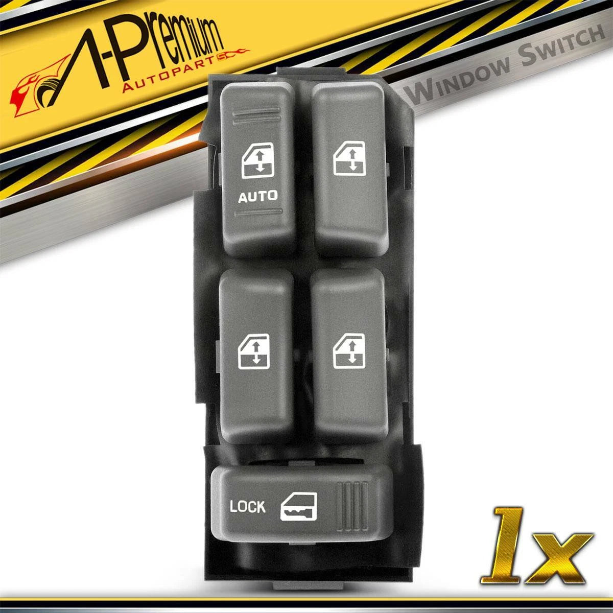 Power Window Switch for Chevy GMC C1500 K2500 Yukon Tahoe (1995–2000)