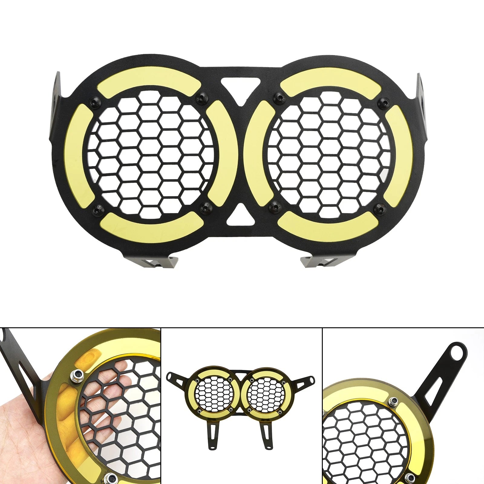 Front Headlight Guard Cover Protector for Ducati DesertX (2022–2023)