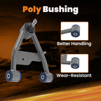 2pc Front Upper Control Arm for Chevy S10 Blazer GMC S15 4WD (1982–2004)