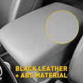Leather Center Box Armrest Console Lid Cover for Toyota Highlander (2008–2013)
