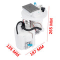 Fuel Pump for Hyundai Sonata Kia Optima 1.6L 2.0L L4 (2015–2019) ABS Metal