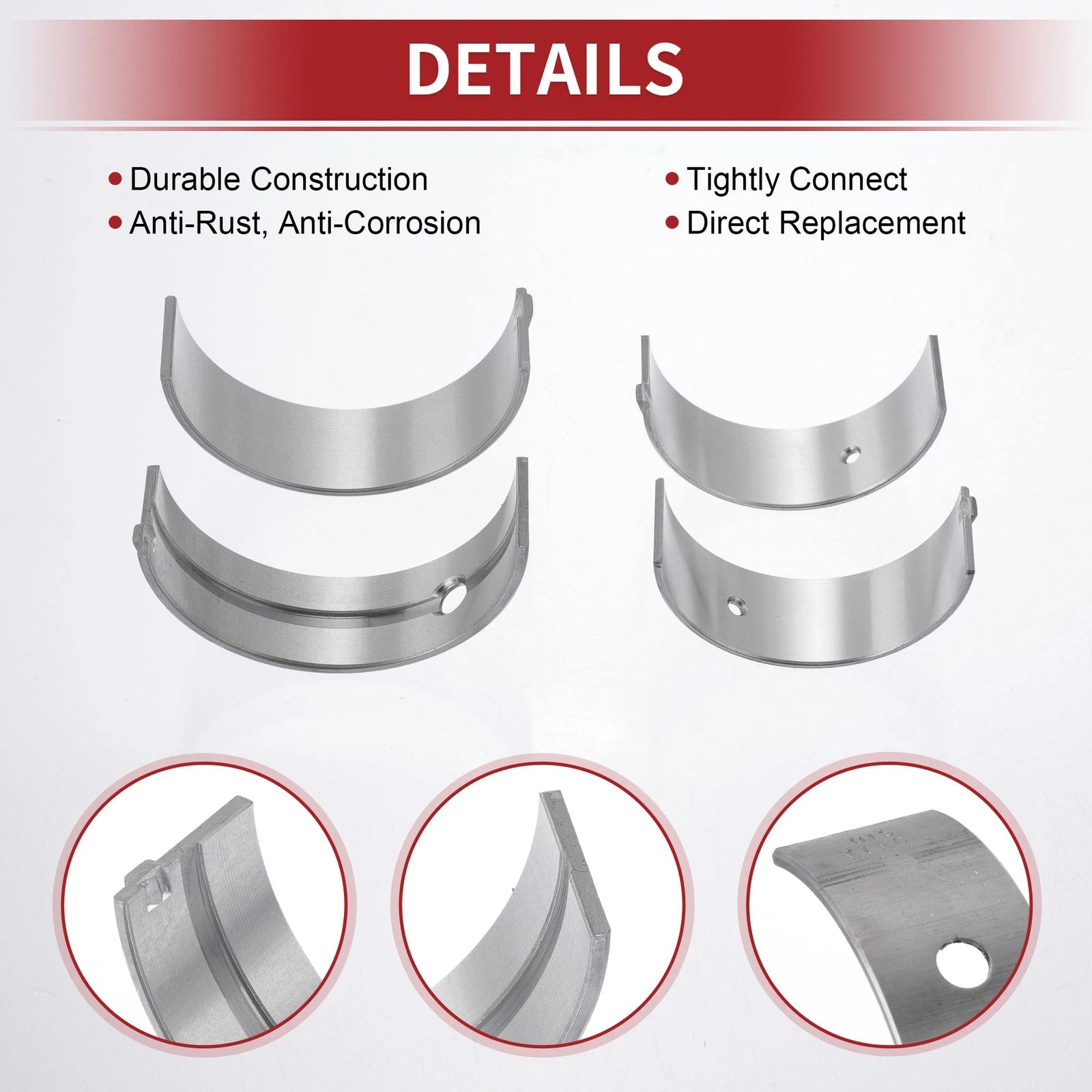 Main Bearing and Connecting Rod Bearing Kit No. 1170171020 for Toyota Hilux (1982–1985)