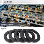 Set of 5 Oil Seal Rotary Shaft Seal 60x90x12mm for Various Models