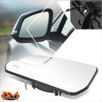 Driver Left Side Heated Flat Mirror Glass for Ford Mustang (2015–2023)