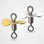 1020pcs Metal Propeller Turbo Spinner for DIY Fishing Lure