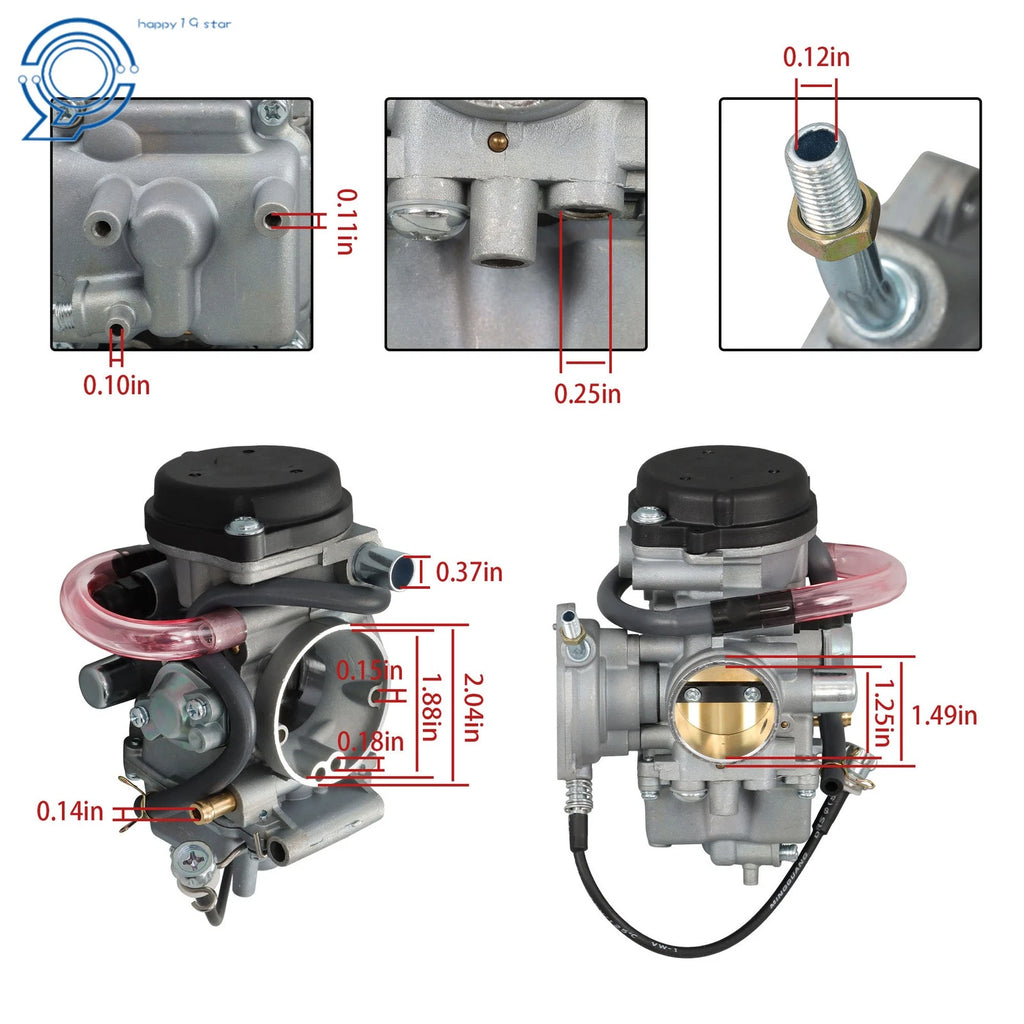 Carburetor Kit for Yamaha Grizzly 350 400 450 (2007-2014)