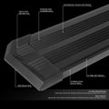 J2 10" Wide Step Bar Running Boards for Silverado Sierra (2007–2019)