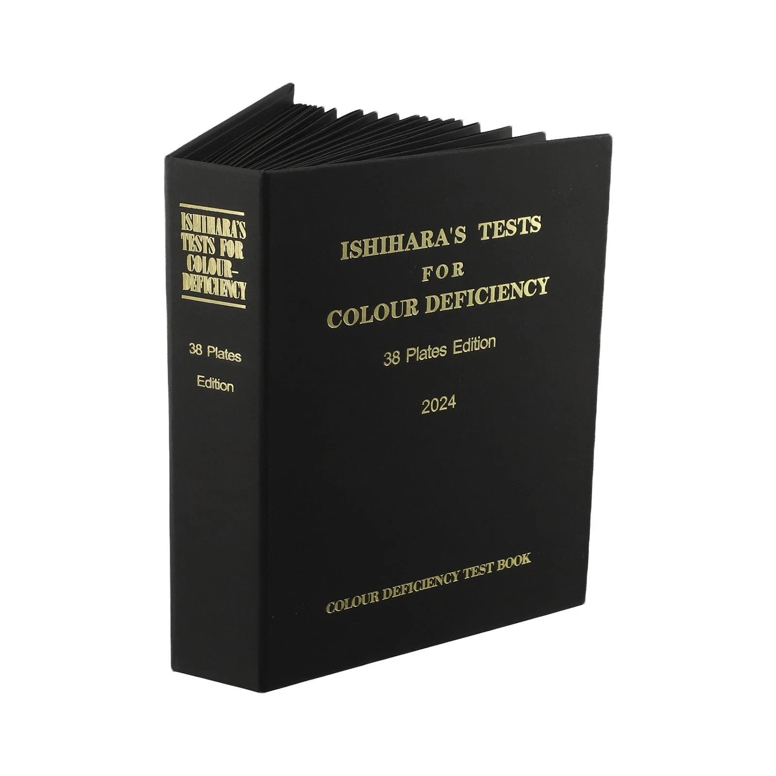 Set of 38 Ishihara Optometry Test Books for Color Blindness Evaluation (2024)