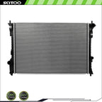 Aluminum Radiator 13195 for Ford Flex Lincoln MKT (2010–2019) 3.5L 3.7L V6