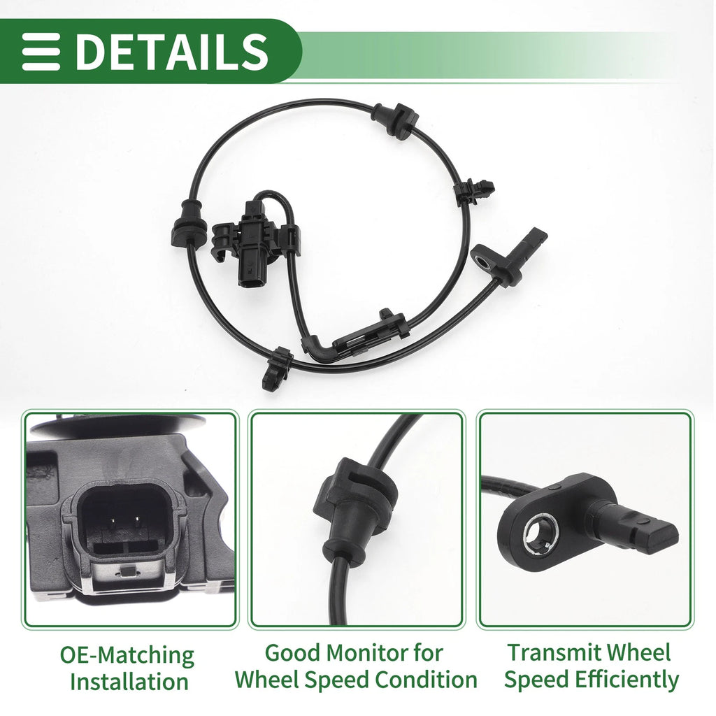 ABS Wheel Speed Sensor No. 57455TEAT01 for Honda Civic (2016–2021) Front Left