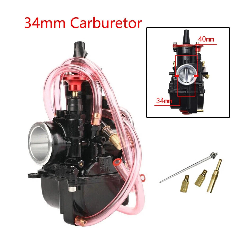 34mm Carburetor Power Jet for PWK34 250-350cc ATV Quad Dirt Bike