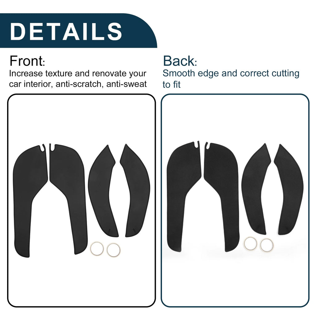 Set of 1 Car Door Anti Kick Pad Sticker Protector for Ford Focus (2019)