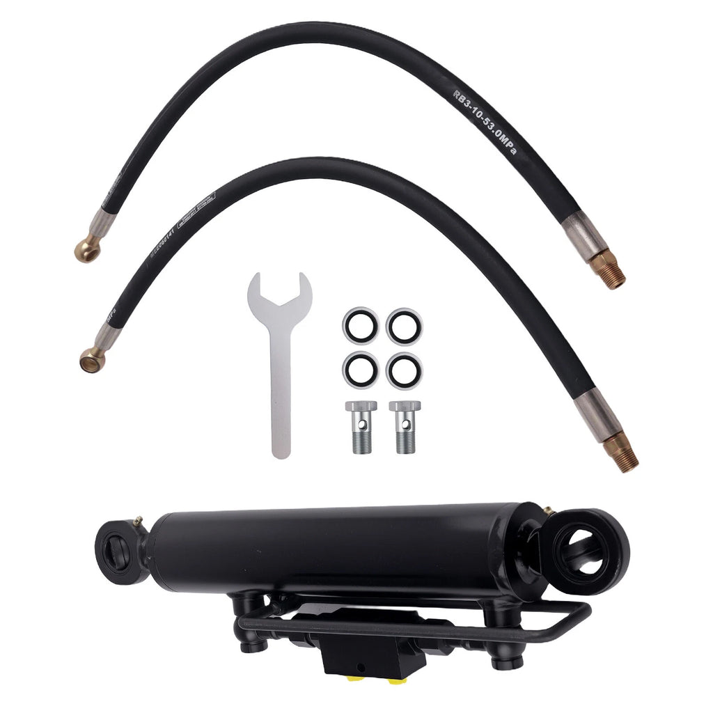Hydraulic Top Link for Tractor (16 1/8” - 22 7/16”) with 2 Hoses