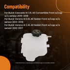 Coolant Reservoir Bottle for Chevrolet Cruze, Orlando, Buick (2012–2018) 13393368