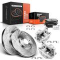 Front Disc Brake Rotor and Pads with Calipers for Nissan Murano (2005–2012)