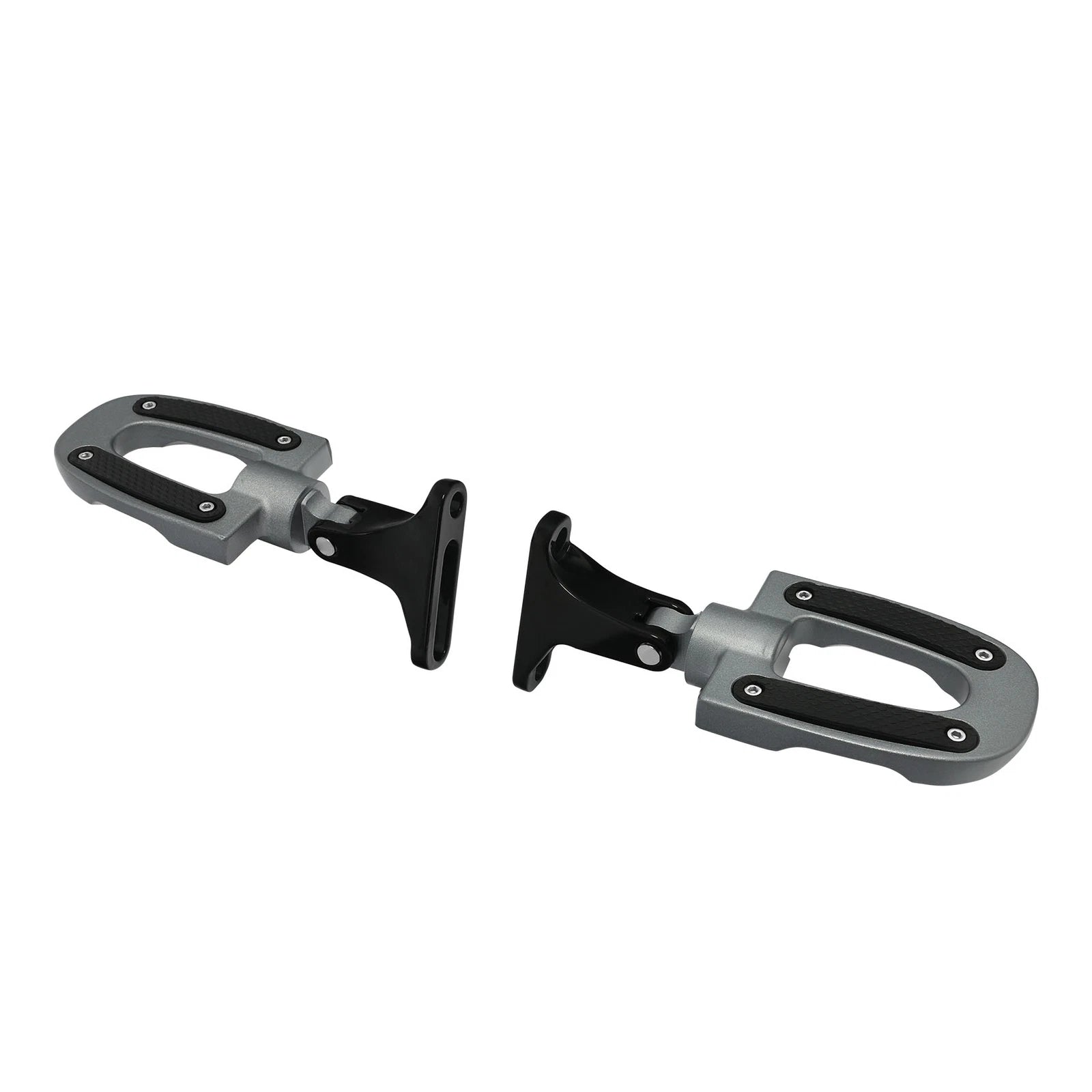 Black Passenger Footpegs for Harley Electra Glide, Street Glide (1993–Present)