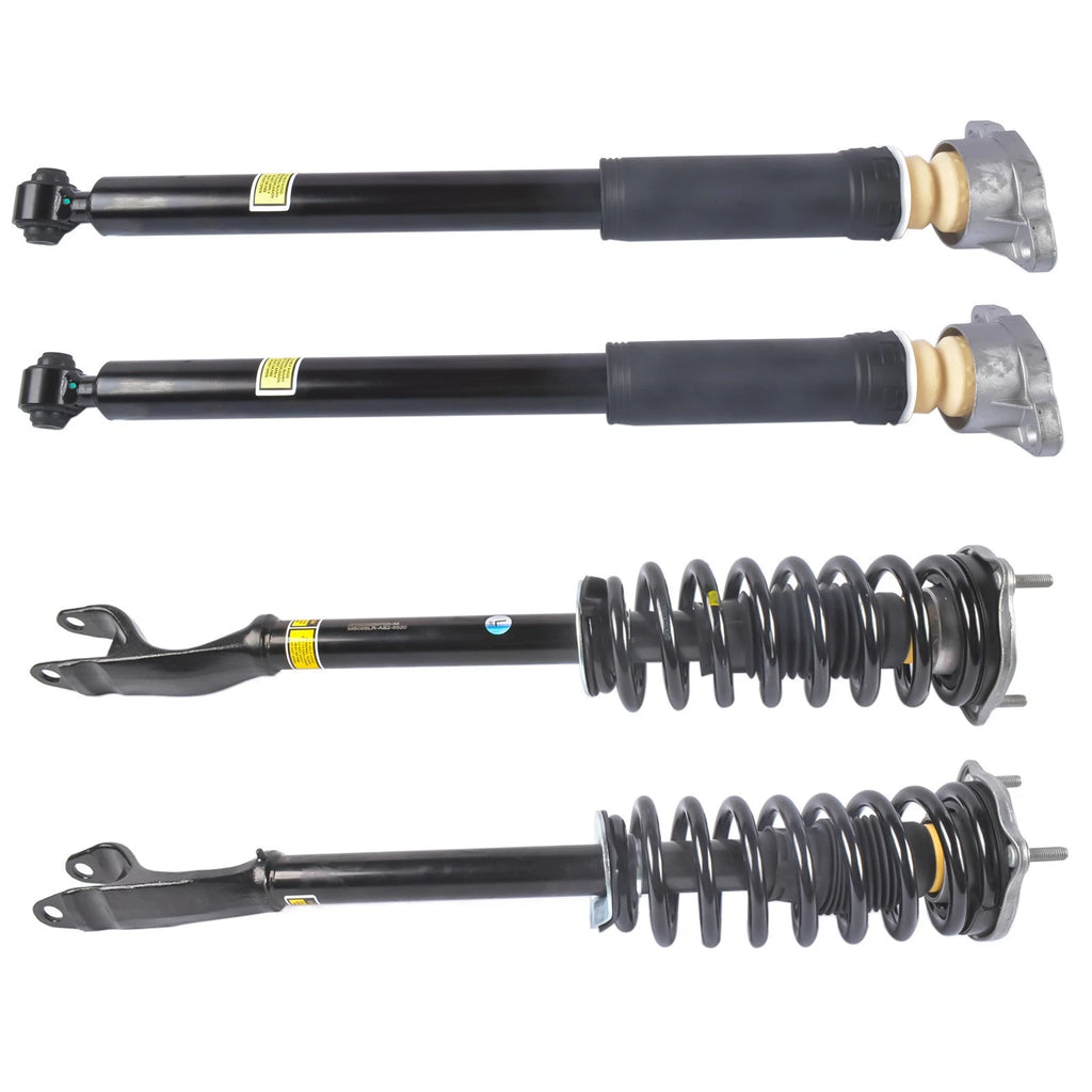 Set of 4 Shock Spring Assemblies for Mercedes W213 E300 E450 (2017–2023)