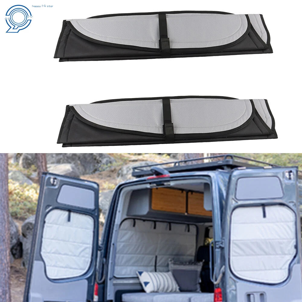Insulated Magnetic Rear Door Window Covers for Mercedes-Benz VS30 (2008–2018)