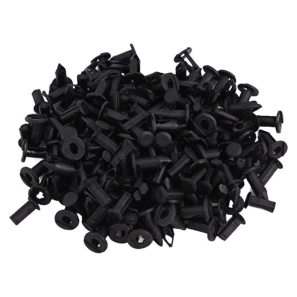 Set of 100 Push Pin Rivet Retainer Clips for ATV UTV