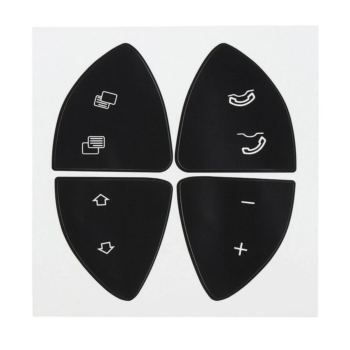 Steering Wheel Button Repair Decal for Mercedes W220 CL500 CL600 (1998–2005)