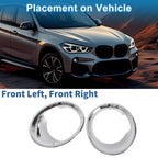2X Headlight Trim Bezel for BMW X1 F48 (2016–2019)