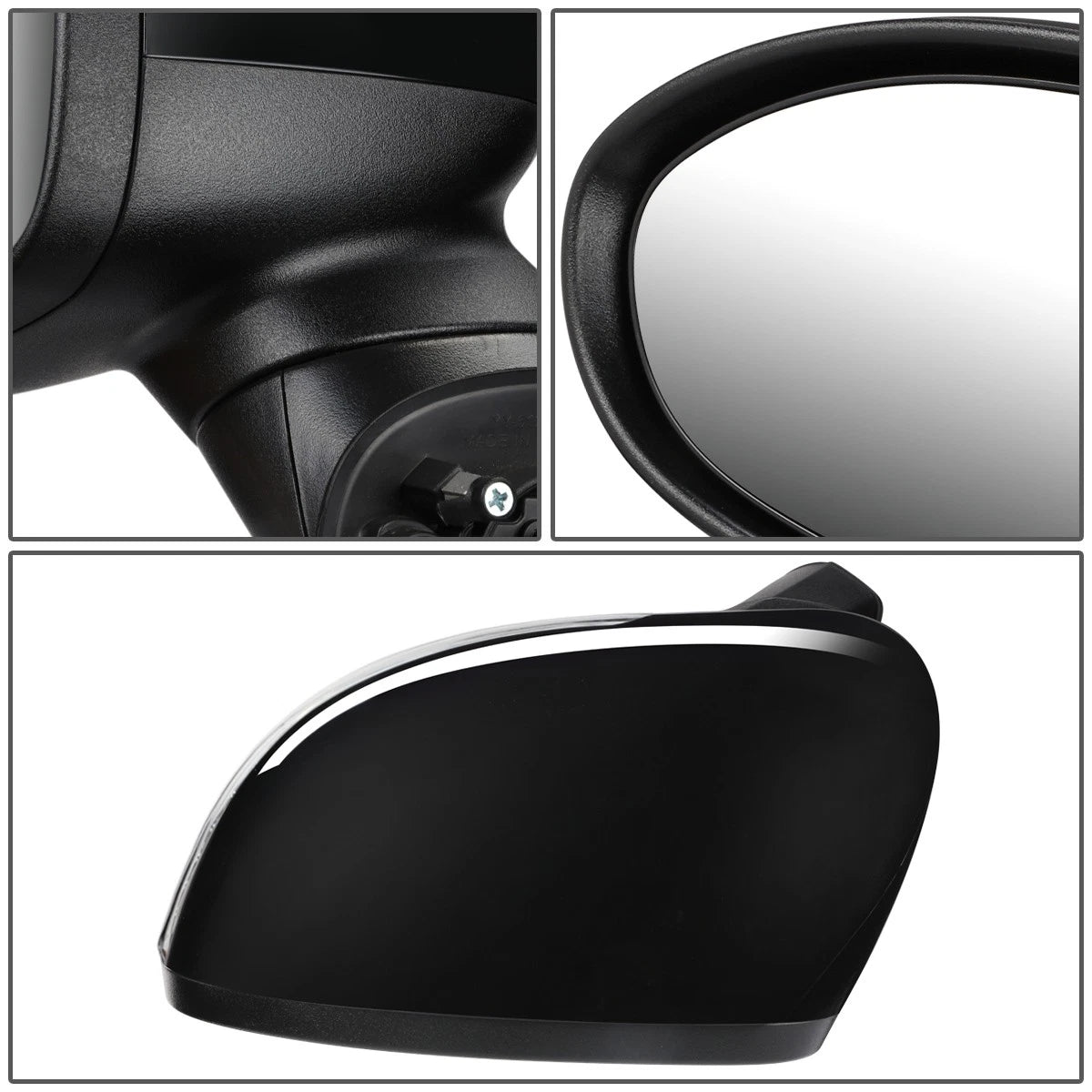 Powered Folding Heated Driver Side Mirror for Kia Rio (2012–2013) KI1320166