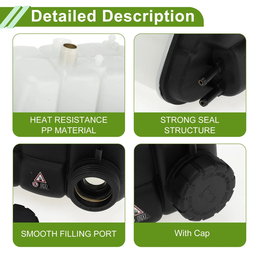 Coolant Expansion Overflow Tank for Mercedes CL500 CL55 AMG (2000-2006)