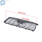 Front Grille Assembly for Subaru Forester (2006-2008) Silver Trim