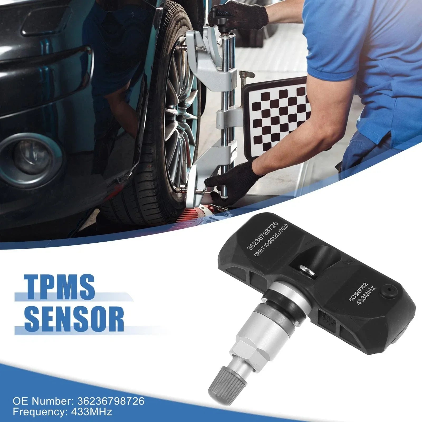 TPMS Sensor 433MHz for BMW 328i 528i 535i