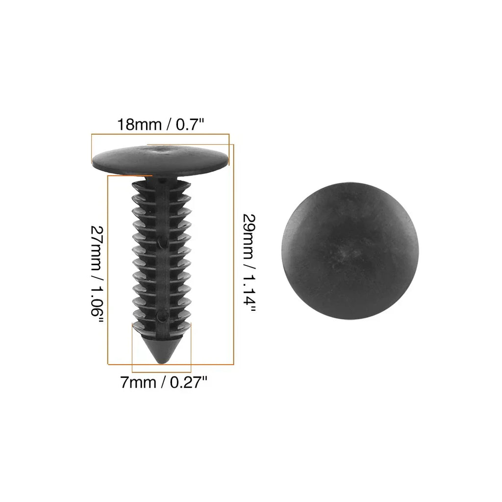 30 x Plastic Retainer Bumper Rivets for Honda Civic Accord (2001-2023)