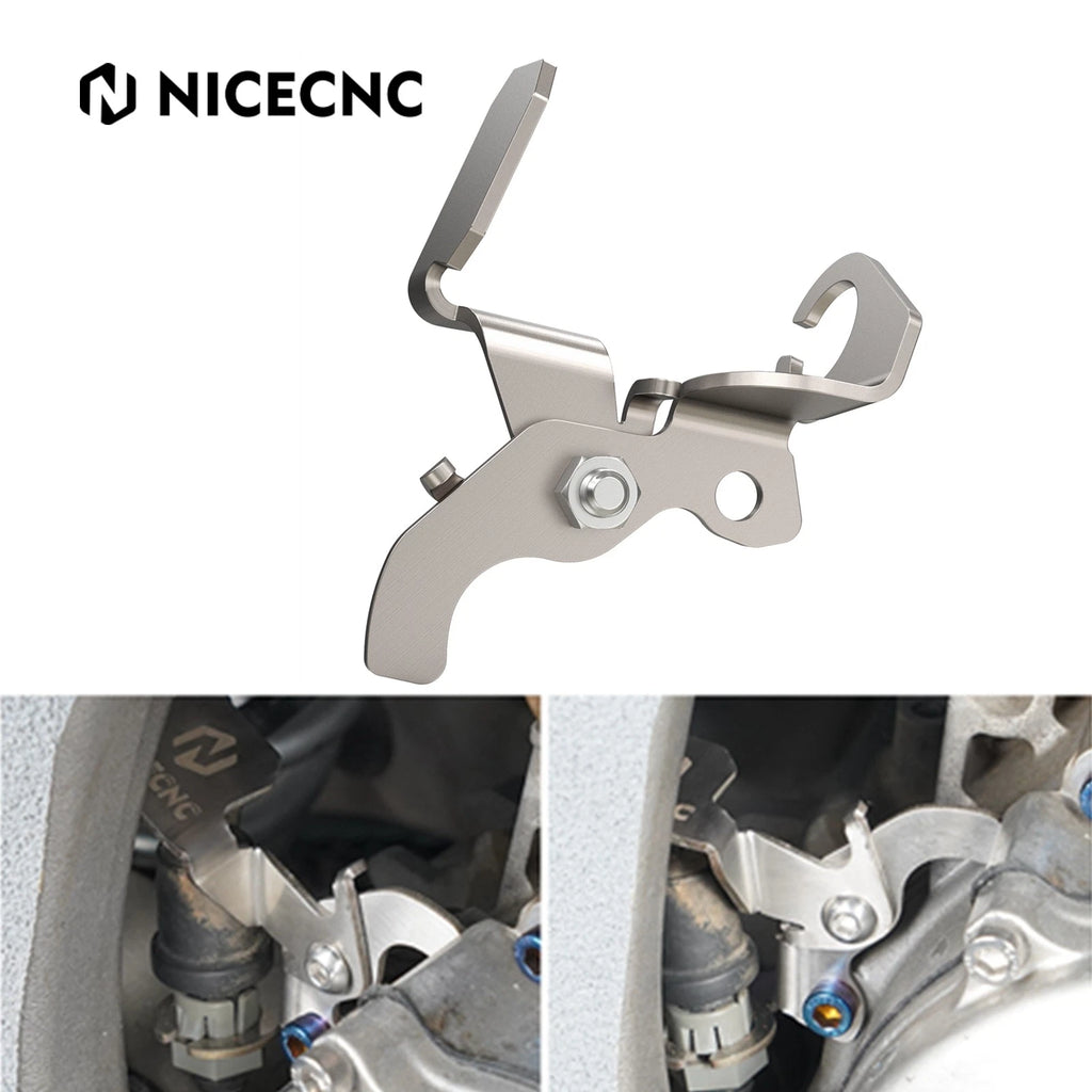 304 Stainless Steel Brake Line Clamp Holder for Yamaha YFZ450R (2009–2024)