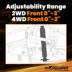 Adjustable Front Struts for Ford F-150 (2015–2020) 2WD/4WD Lowering Kit 0-3"