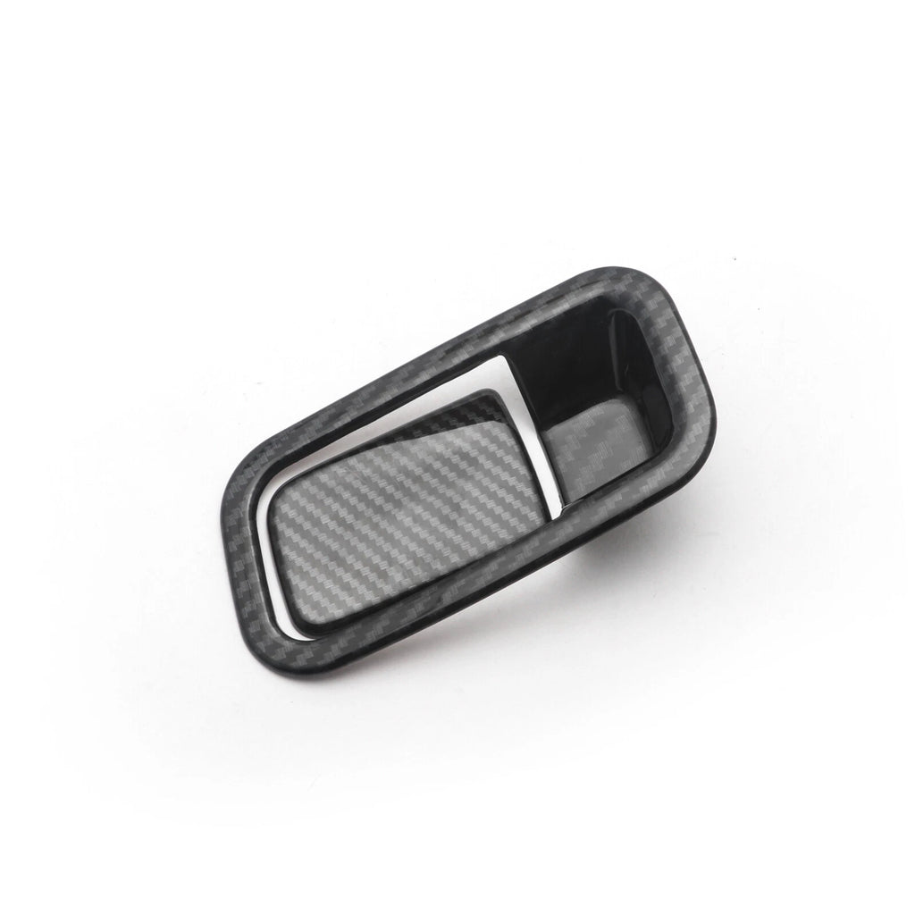 Carbon Fiber Storage Box Handle Cover Molding Trims for Honda Civic (2016-2021)