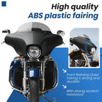 Black Front Outer Batwing Fairing for Harley Street Electra Glide FLHT (1996–2013)