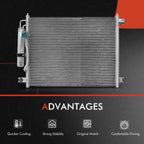 Radiator & AC Condenser Cooling Kit for Chevy Aveo5 Pontiac Wave (2005-2011)