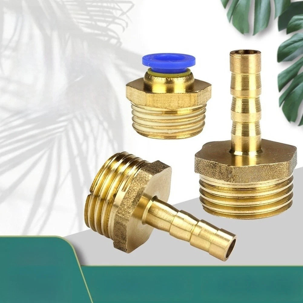 Brass Water Nozzle Quick Connect for Engraving Machine (7mm ID Hose)