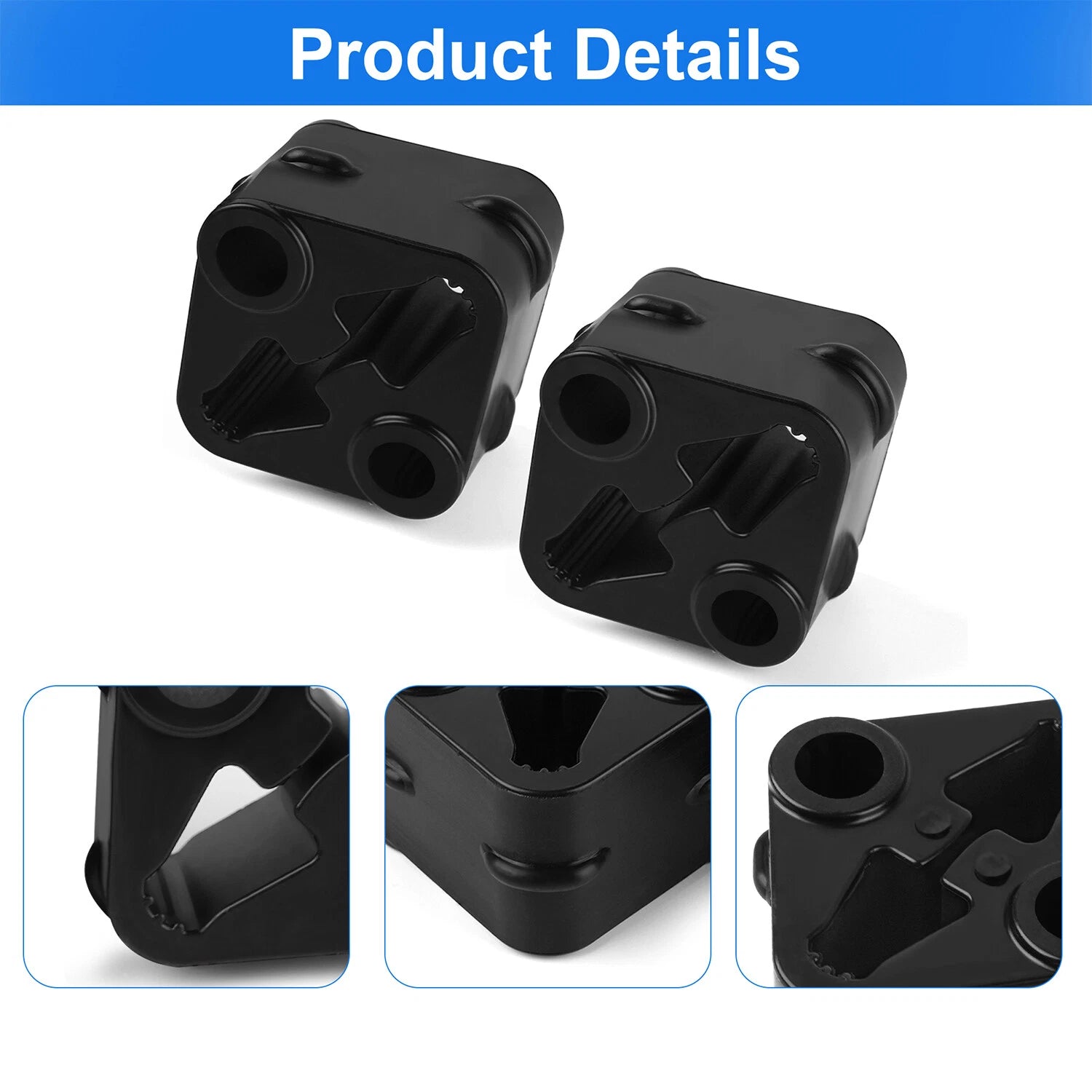 2X Exhaust Support Isolator 68519121AA for Ram 1500 (2019–2025)