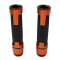 22MM 7/8" Handlebar Grips w/ Bar Ends for Harley & Honda