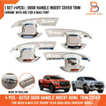 Chrome Door Handle Insert Bowl Cover Trim for Isuzu D-MAX (2020-2025)