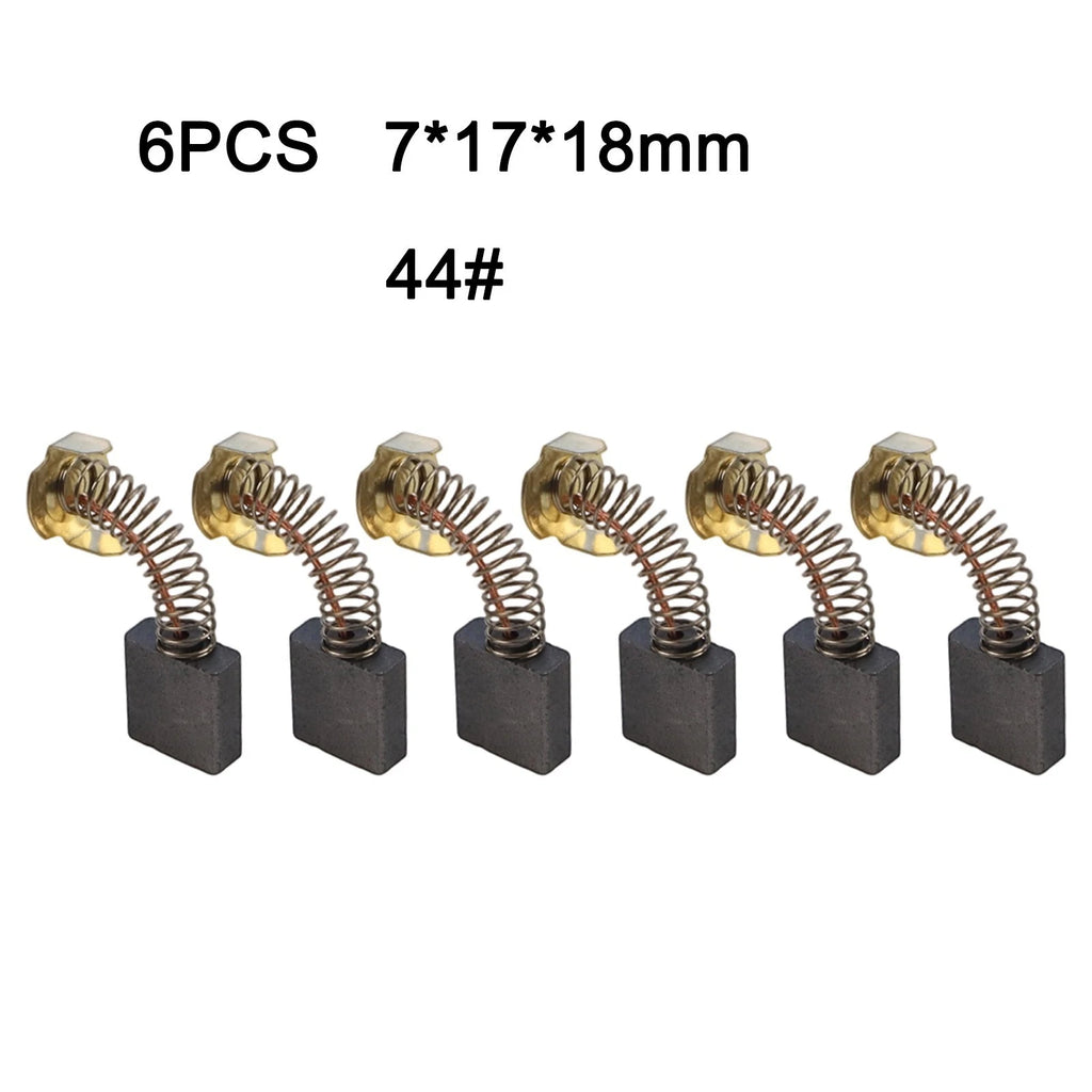 Set of 6 Carbon Brushes for PH65A (2021) Z1G-FF-15 7x17x18mm