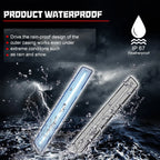 Front Bumper Clear Ice Blue LED Side Marker Light for Dodge Challenger (2015–2023)