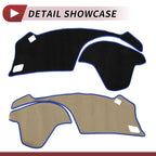 Dashboard Cover Mat for Honda S660 (2015–2023) Sun Protector Black Blue