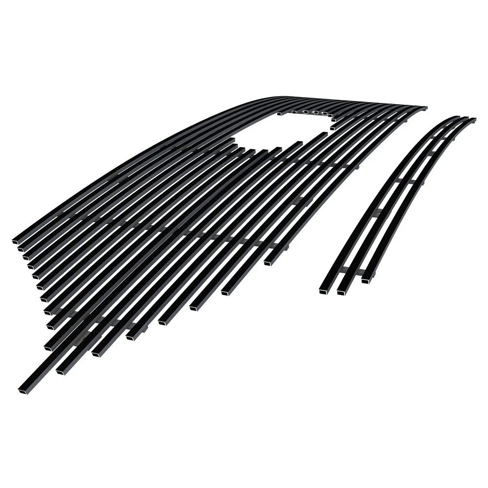 Upper Stainless Black Billet Grille Insert for Ford Explorer (2020–2024)