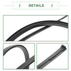 Right Roof Sealing Strip Sunroof Trim No. 755510D132 for Toyota Yaris (2006–2011)
